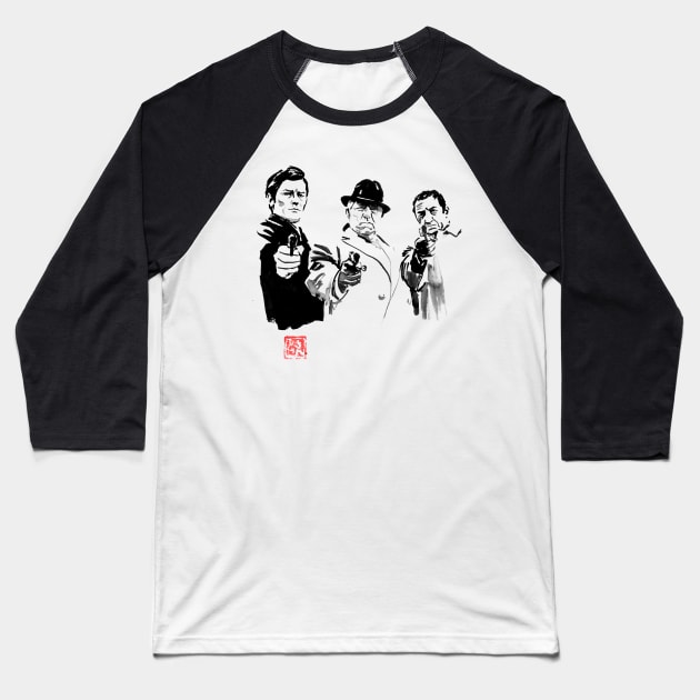 le clan des siciliens Baseball T-Shirt by pechane